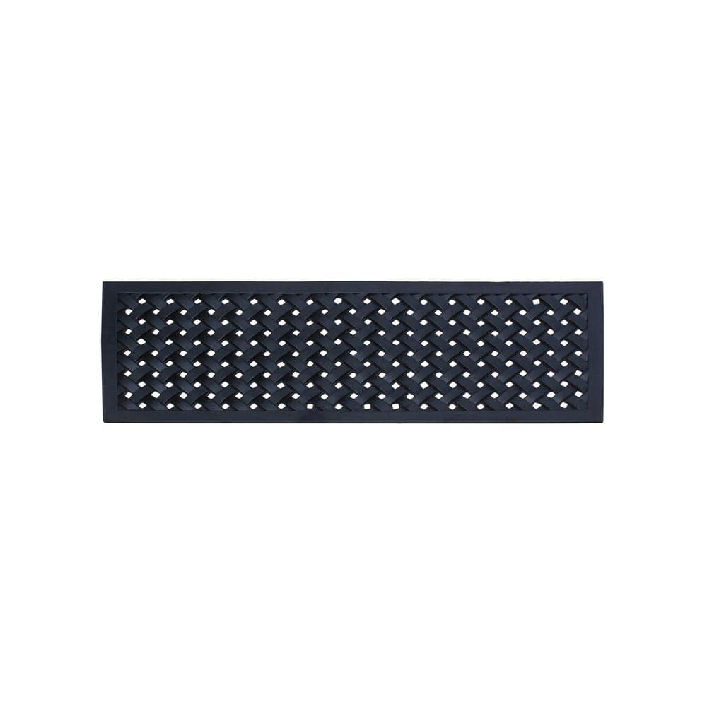 A1HC Outdoor Floor Mat, Natural Rubber, 18" x48”, Ideal for Outside entryway,Dirt Shoe Scraper,Heavy Duty Door mat for Indoor Outdoor,Rug Mats for Entry,Patio, Welcome Mats