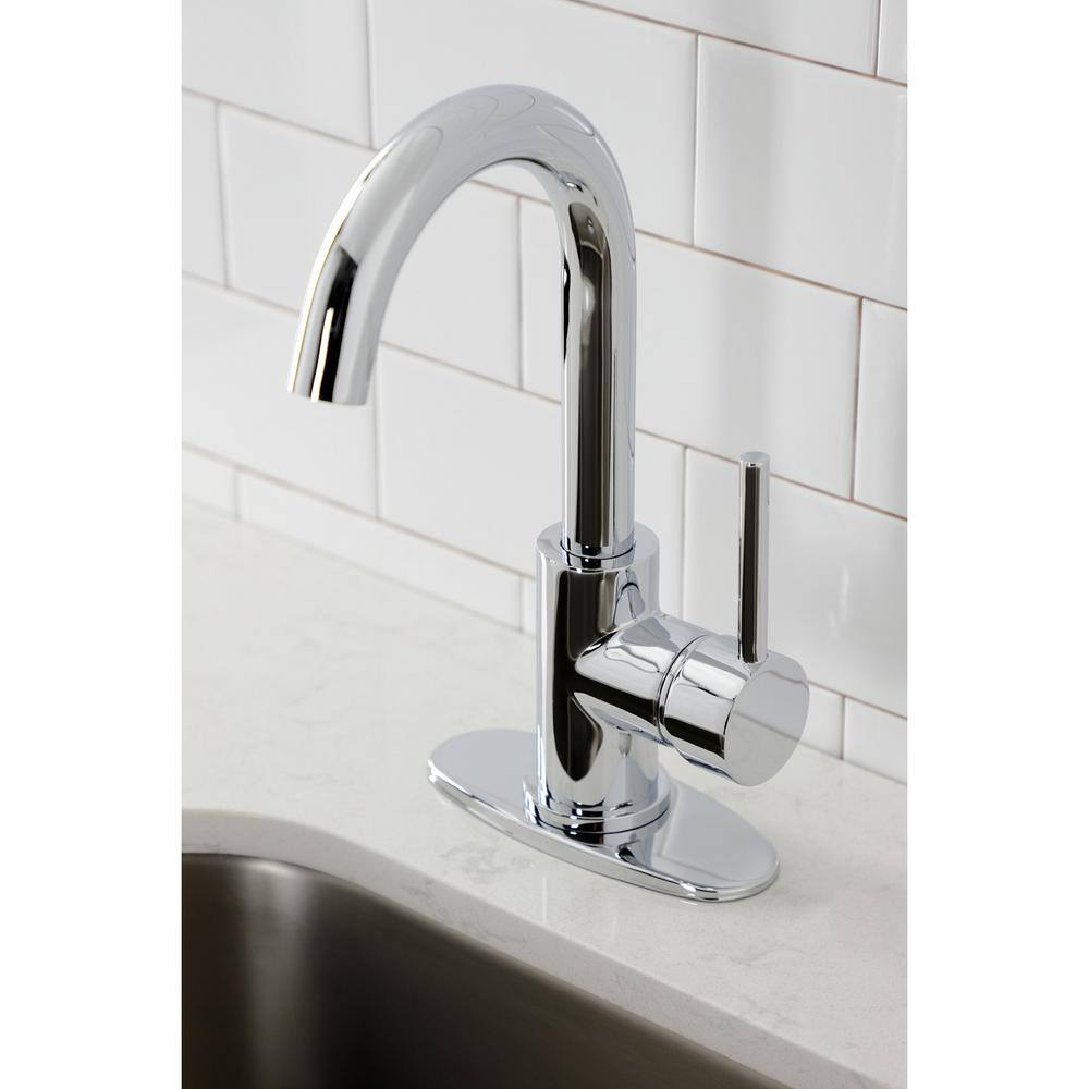 Concord Single-Handle Bar Faucet, Polished Chrome