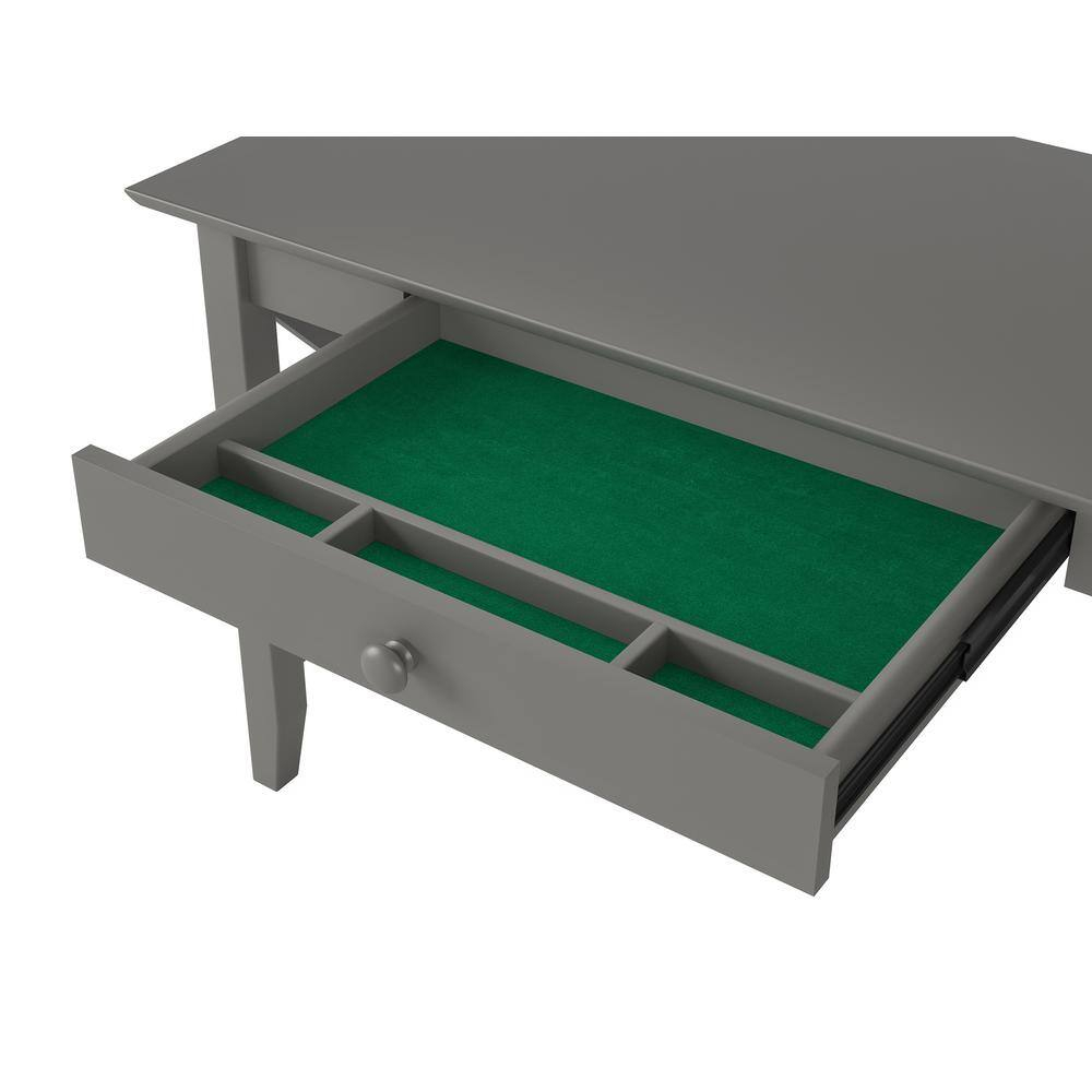 Lexi Desk with Drawer Grey