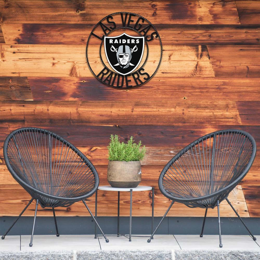 Imperial Las Vegas Raiders 24'' Wrought Iron Wall Art