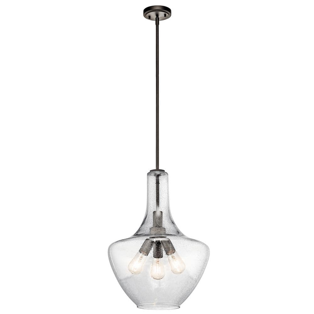 Kichler Lighting Everly 3 - Light Pendant in  Olde Bronze