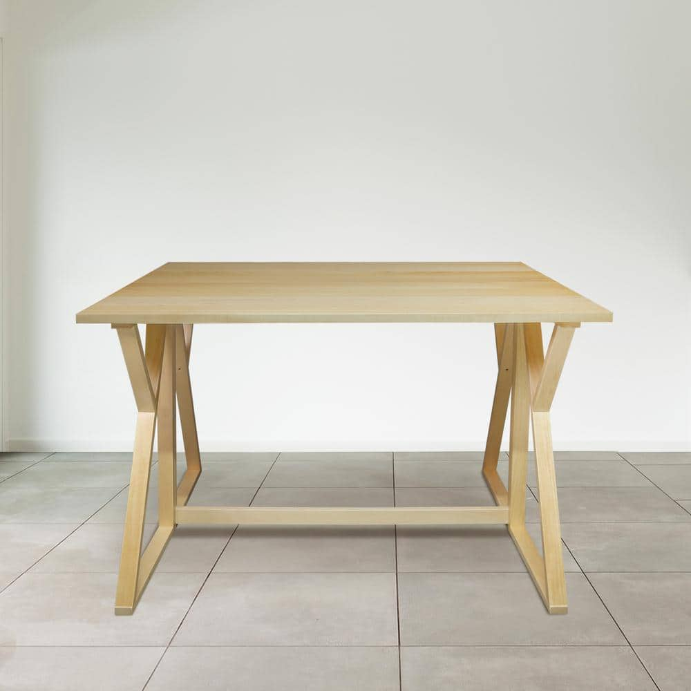 American Trails Aztecs Folding Console to Dining Convertible Table with Solid American Basswood