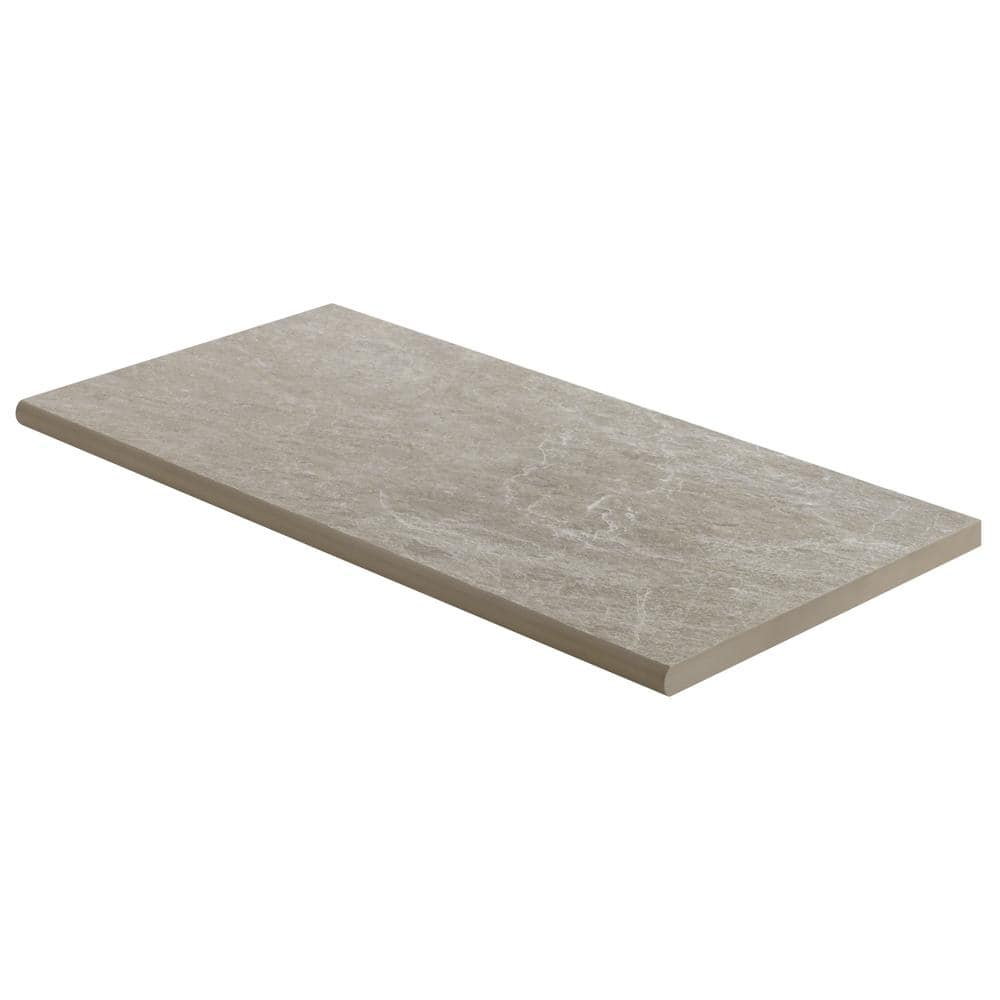 Bond Tile Limetech 11.81 In. X 23.62 In. Matte Porcelain Floor Pool Coping Tile (1.93 Sq. Ft. / Each)