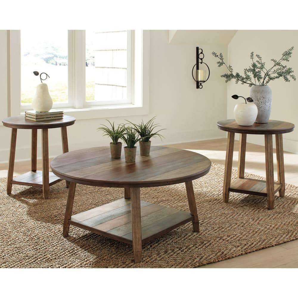 Signature Design by Ashley Casual Raebecki Table (Set of 3)  Multi