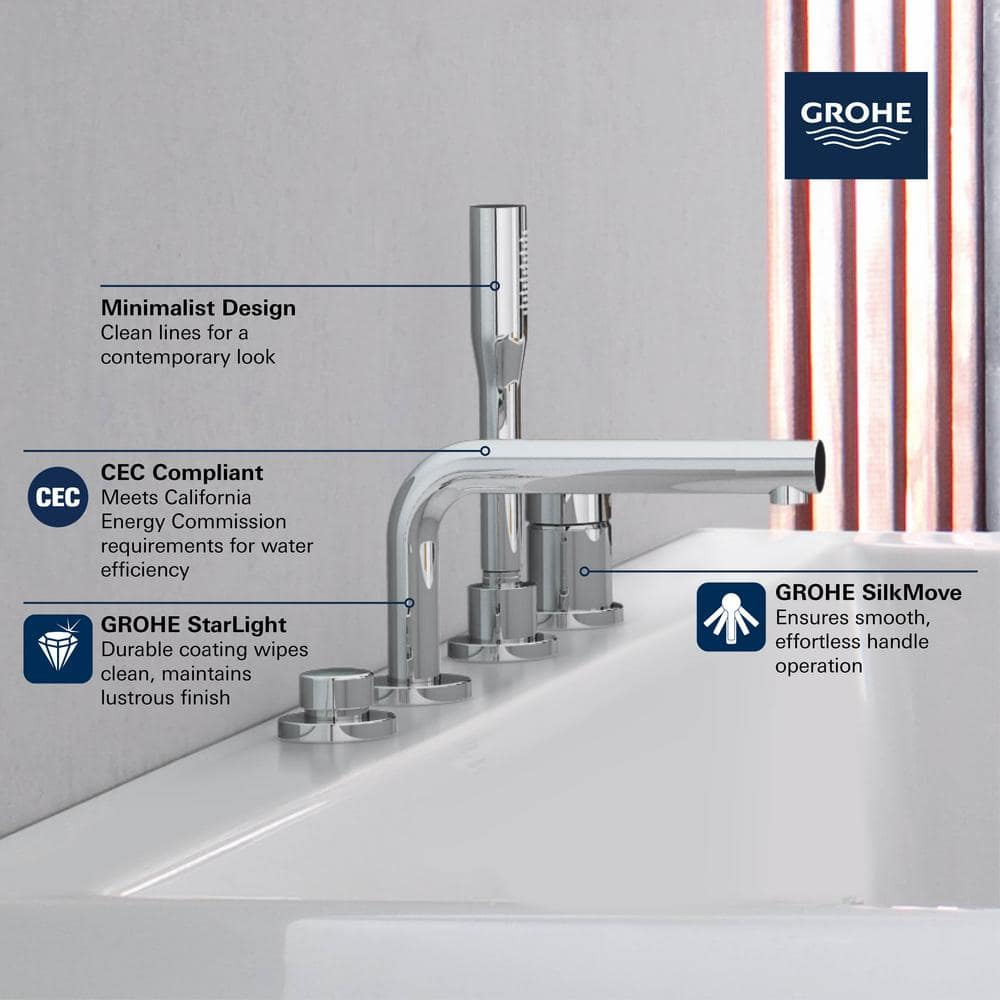 Concetto Deck Mounted Tub Filler