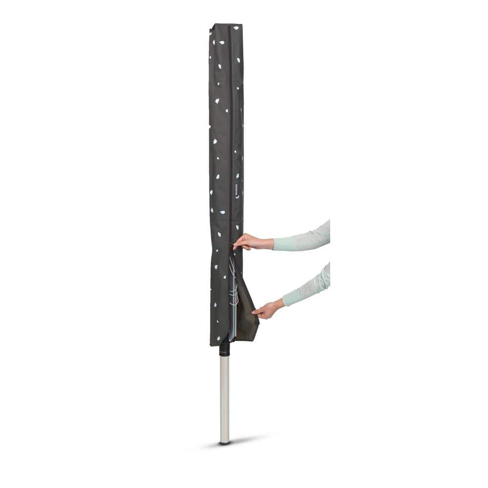 Speckle Black Weather Resistant Outdoor Clothesline Cover