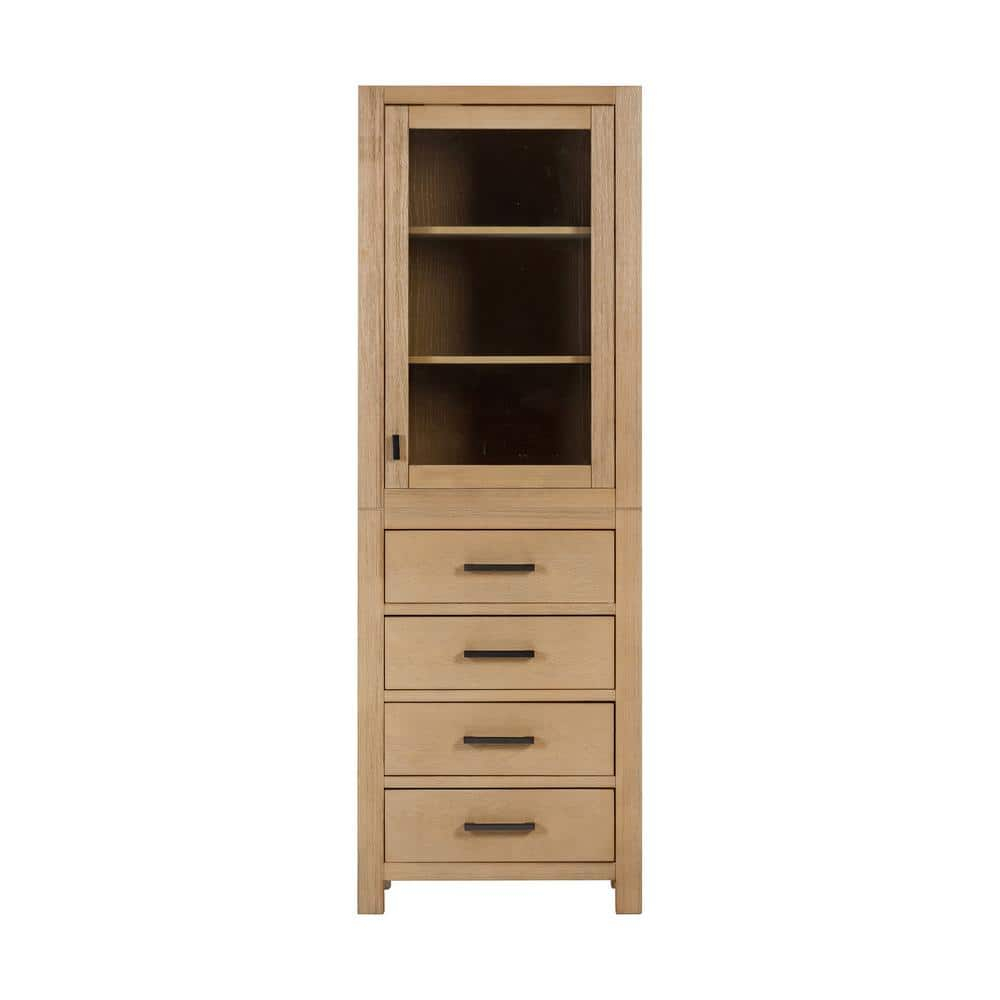 Avanity Modero-Lt24 Modero 71" Wood Free Standing Bathroom Linen Tower - Wood