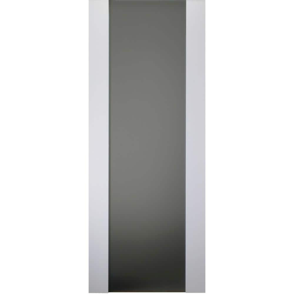 Belldinni Smart Pro H3G Paneled Manufactured Wood and Glass Prefinished Standard Door Slab