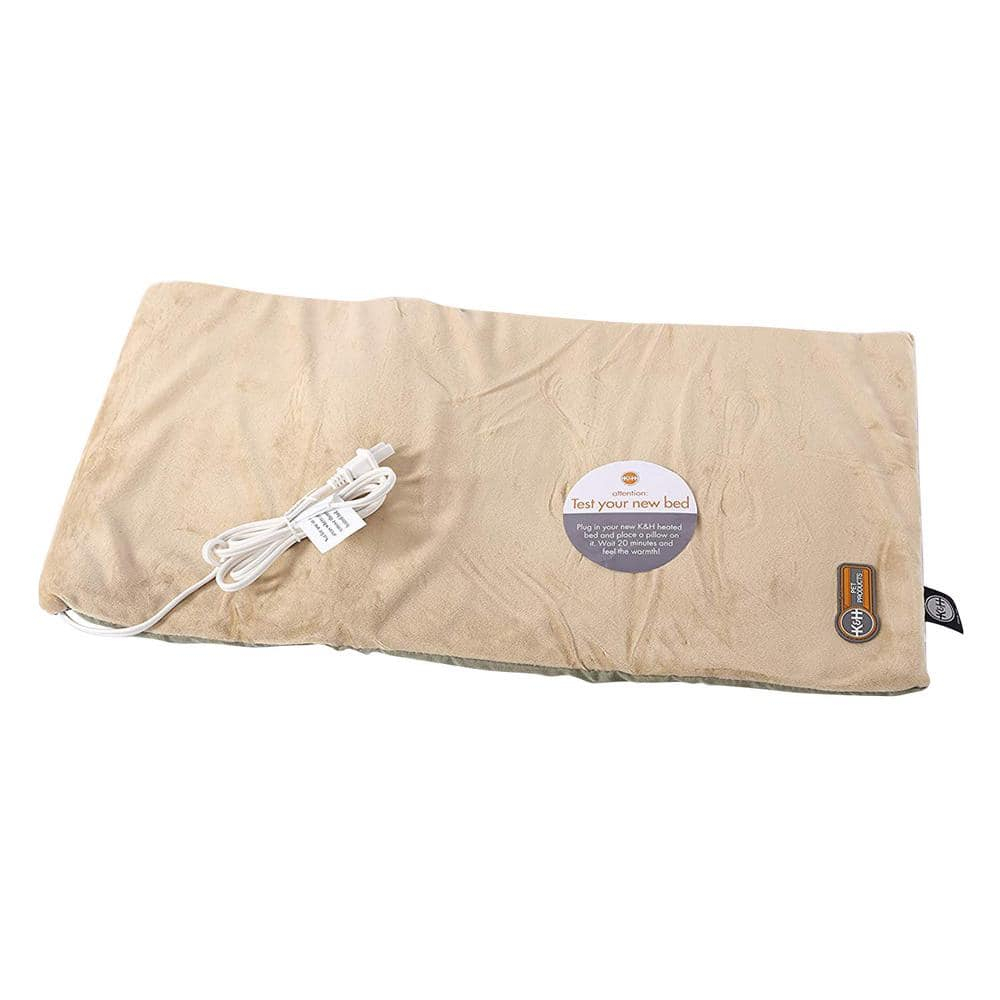 K&H Pet Products Thermo-Kitty Mat Sage 12.5" x 25" 6W