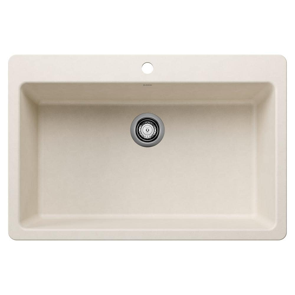 Liven SILGRANIT 33" L x 22" W Drop-In/Undermount Kitchen Sink