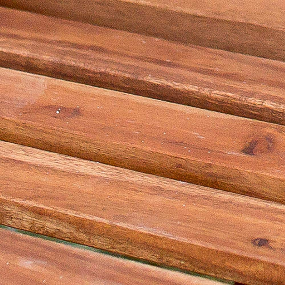 Foldable Acacia Wood Adirondack Chair for Outdoor Patio