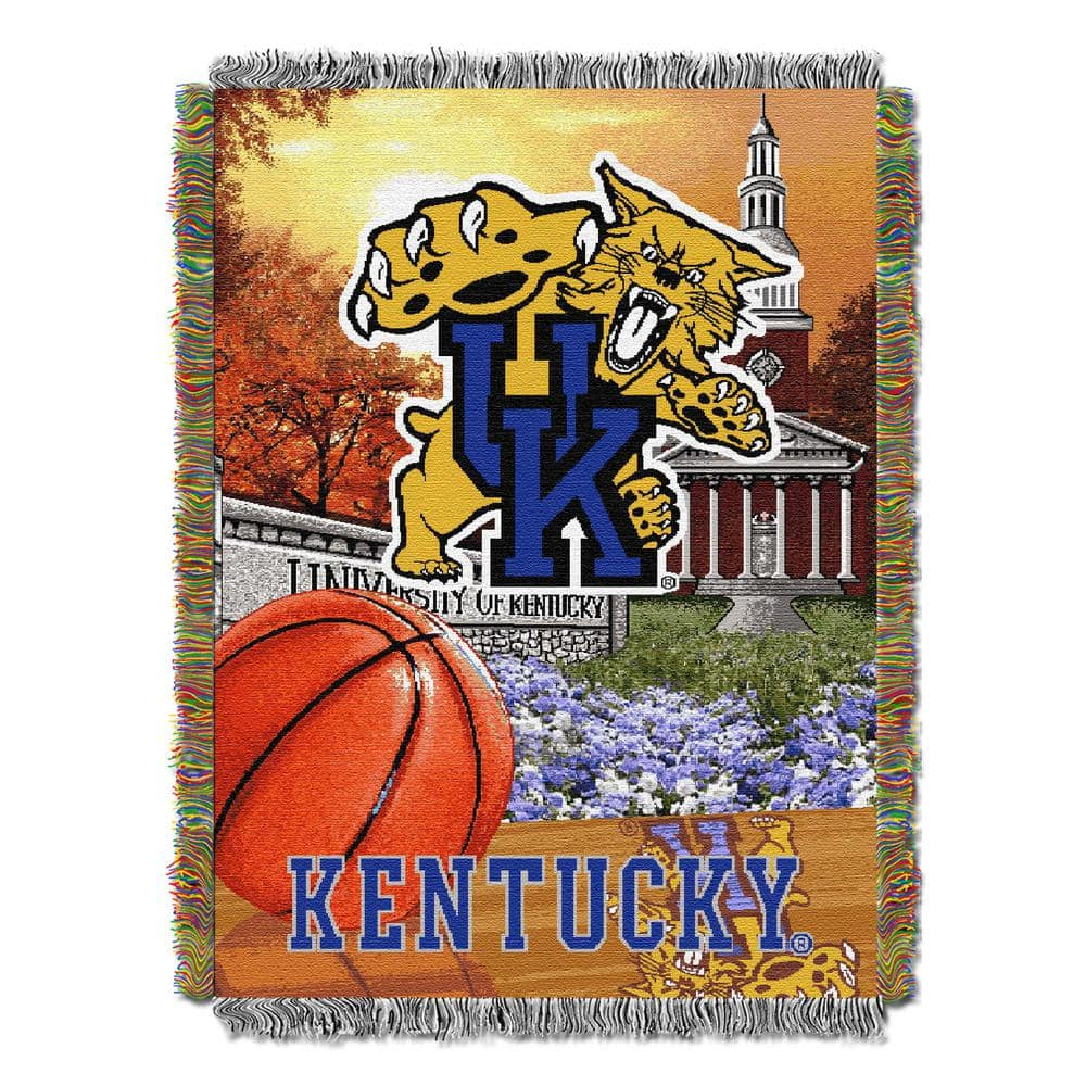 Northwest Co. NCAA Throw Blanket, Homefield Advantage College Sports Decor, 48x60 Inches