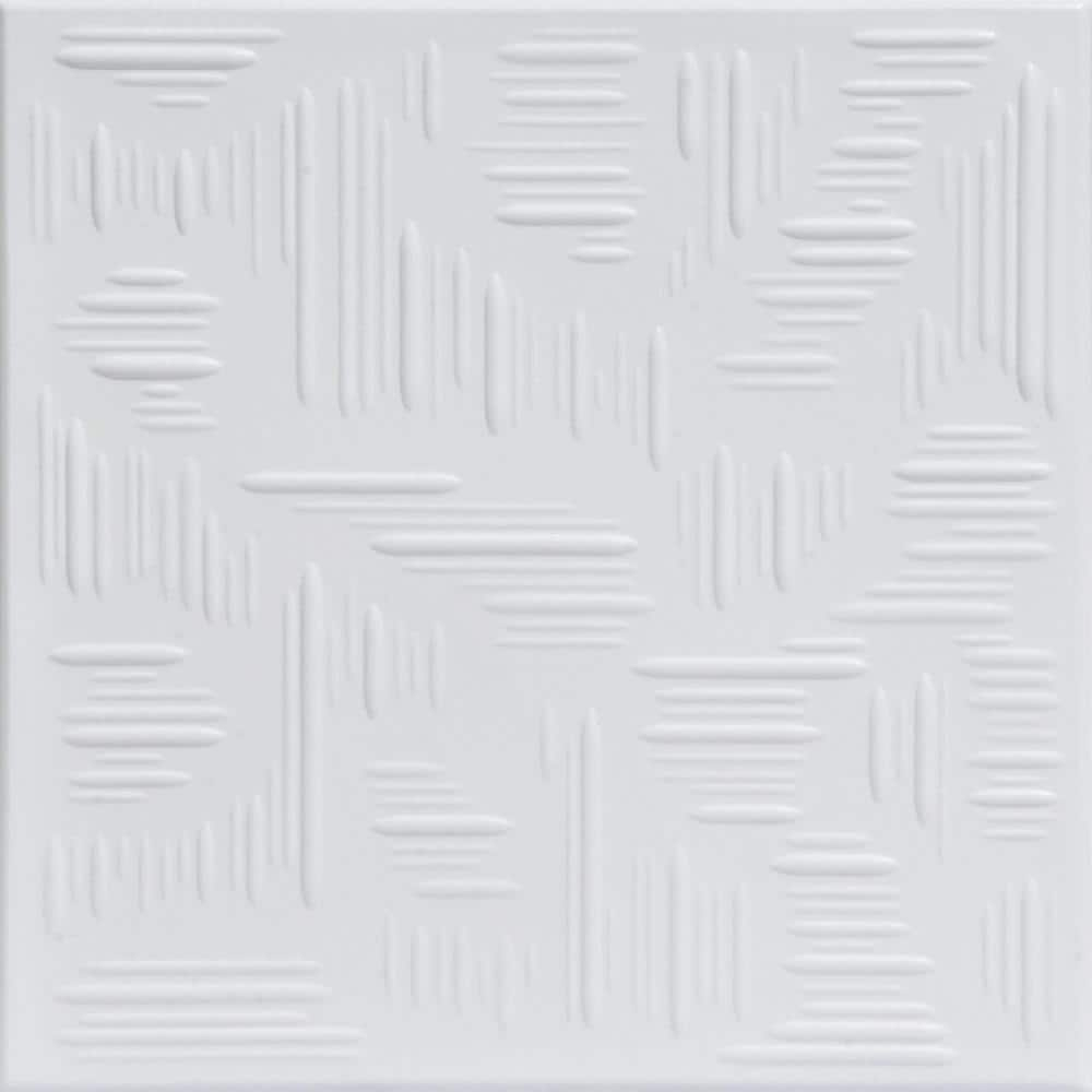 Country Wheat 1.6 ft. x 1.6 ft. Polystyrene Glue-up Ceiling Tile