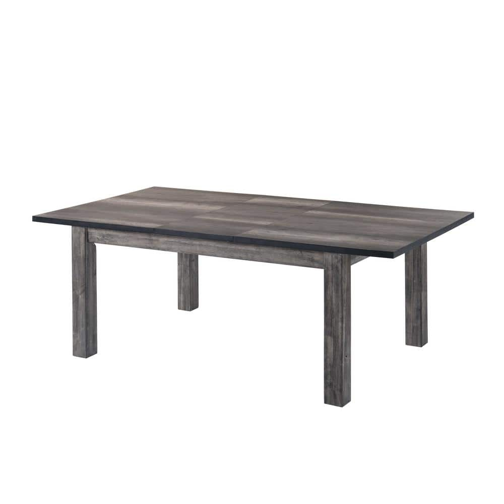 Picket House Furnishings Grayson 5 Piece Extendable Dining Set in Gray