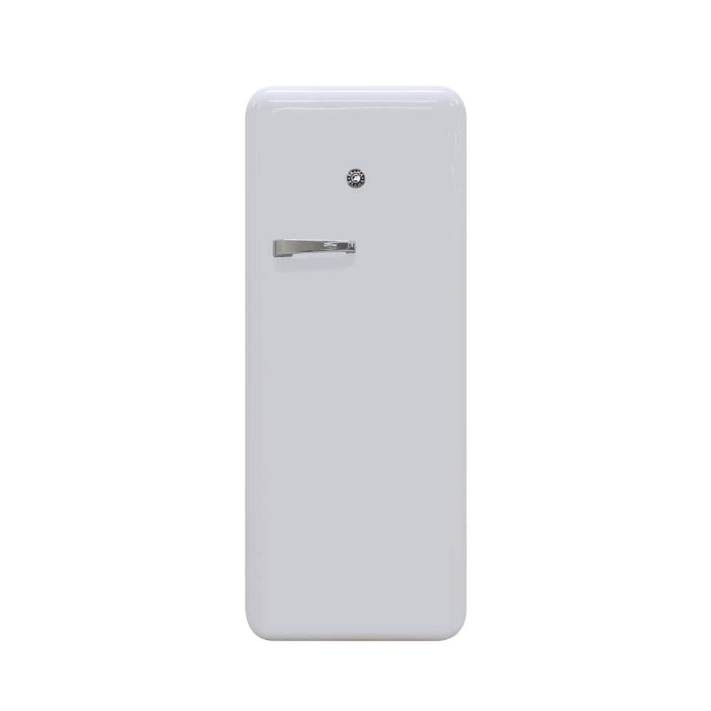 Brama 9.9-cu ft Counter-Depth Top-Freezer Refrigerator ( White )