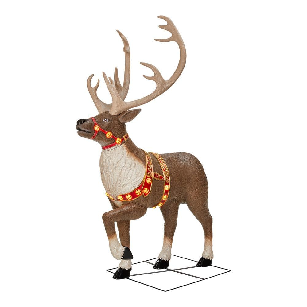 8.5 ft. Giant -Sized LED Towering Reindeer Holiday Yard Decoration