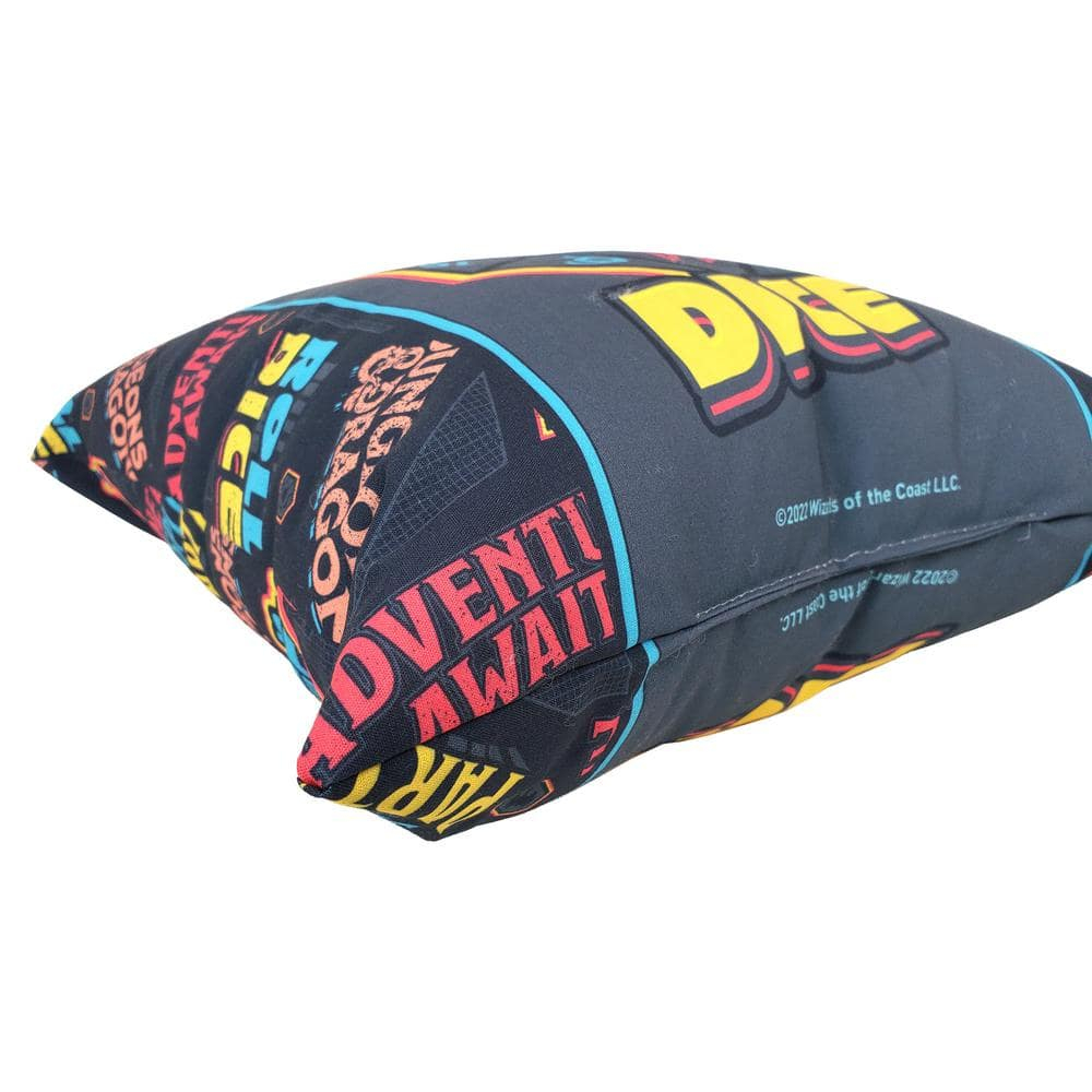 Northwest Dungeons & Dragons Pillow, 18" x 18", Roll The Dice