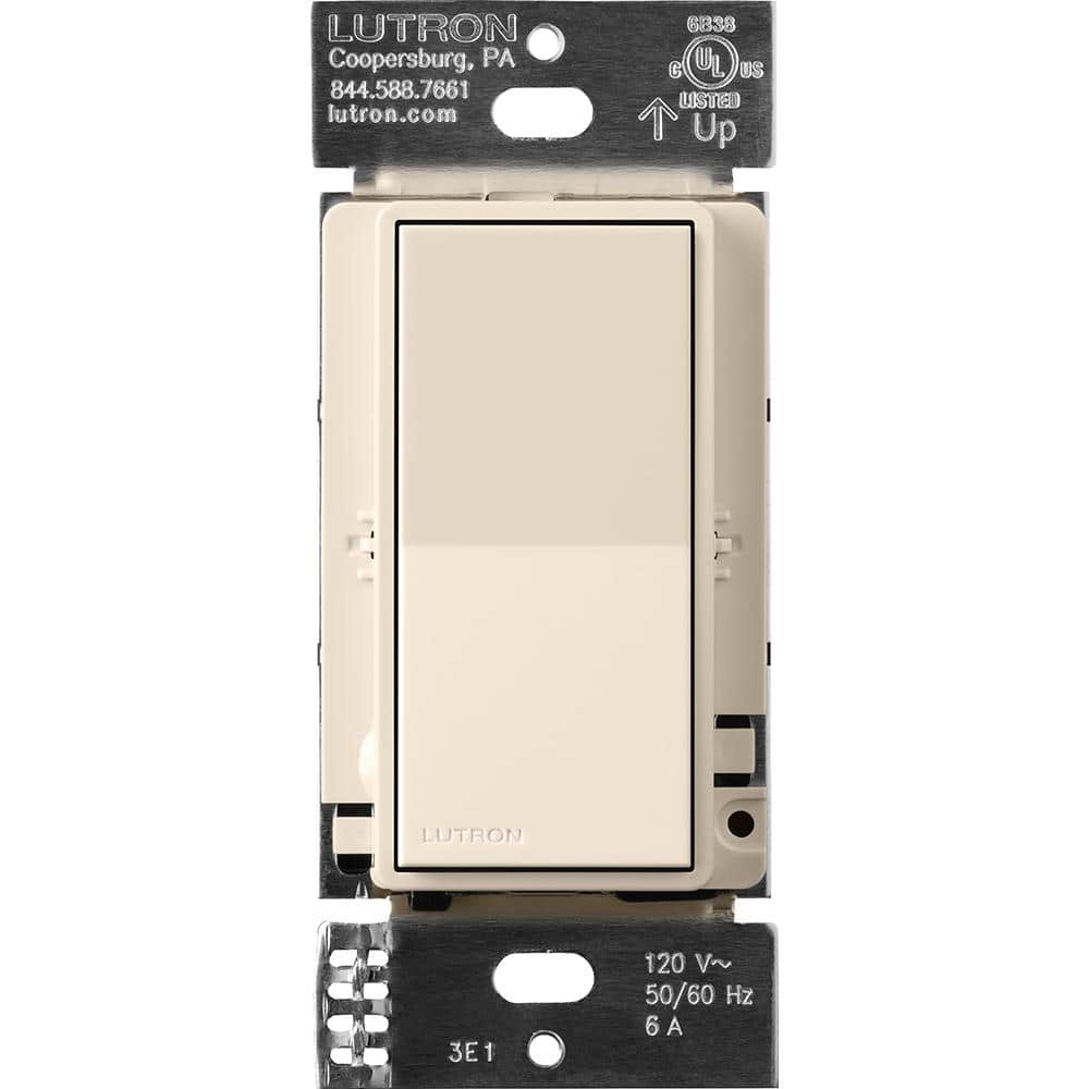 Light Almond Smart Rocker Accessory Switch for LED Dimmers