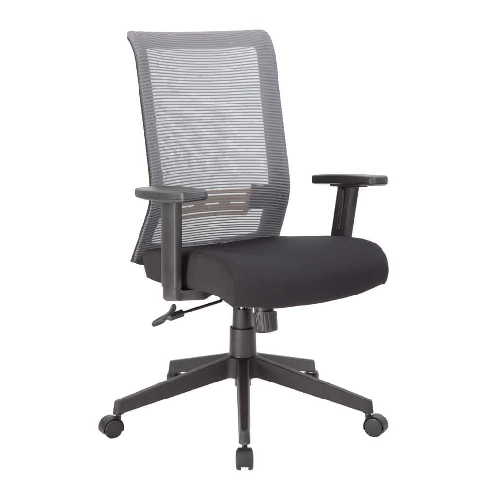 Boss Office Products Linear Mesh Adjustable Office Desk Chair