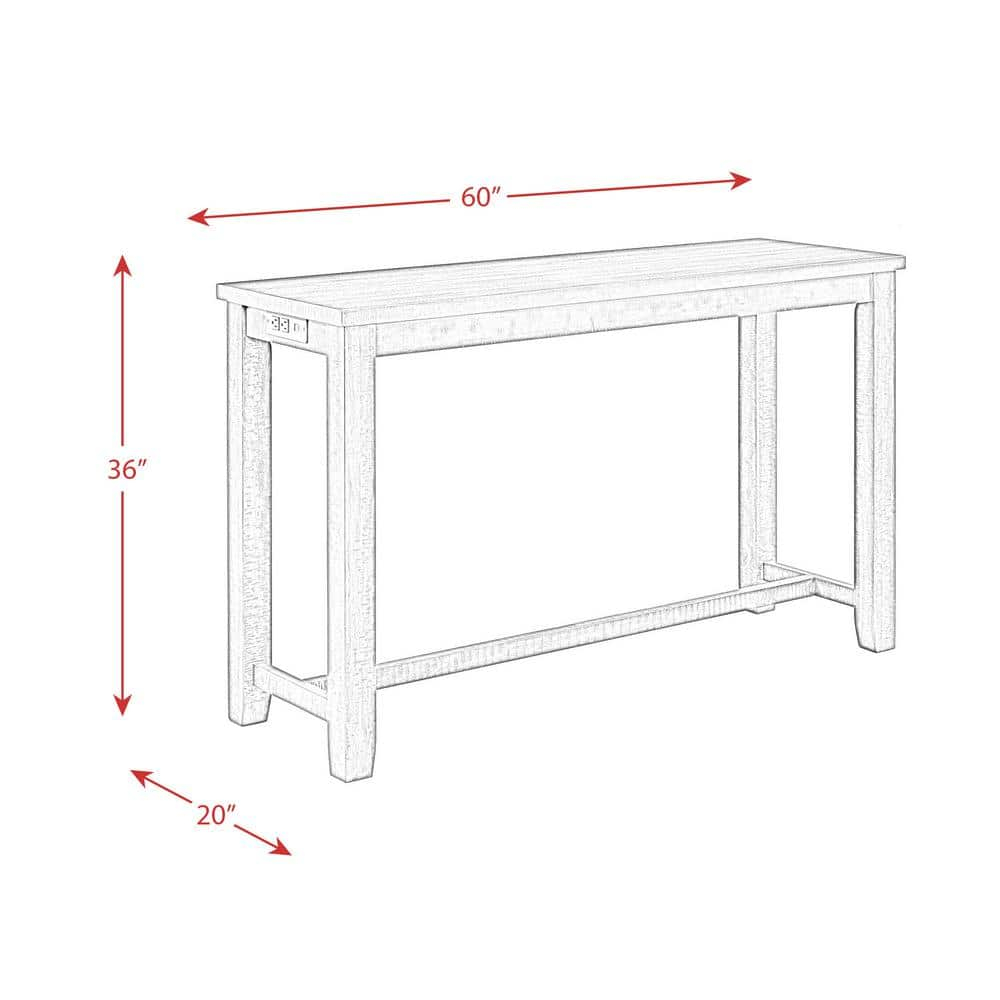 Picket House Furnishings Stanford Multipurpose Bar Table Set