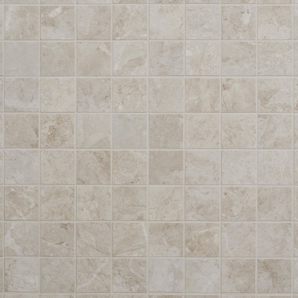 Nova 11.81 In. X 11.81 In. Matte Porcelain Mosaic Floor And Wall Tile (0.96 Sq. Ft. / Each)
