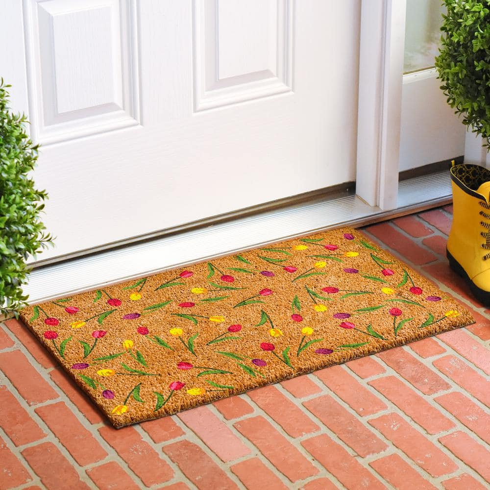 Calloway Mills Colorful Tulips Doormat