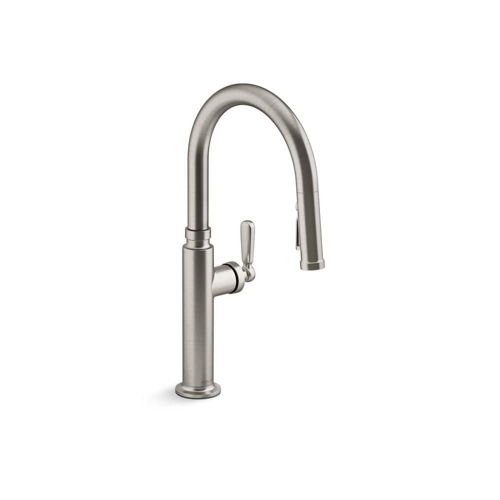 Edalyn by Studio McGee Pull-Down Kitchen Sink Faucet with Three-Function Sprayhead