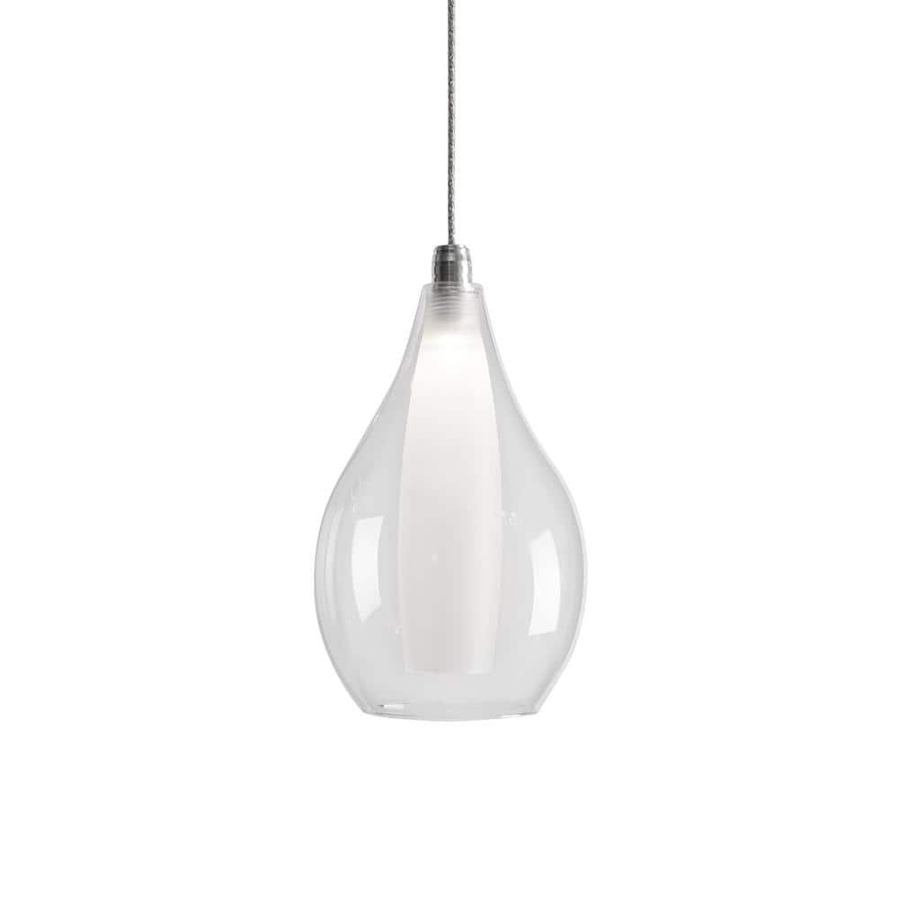 Victoria 1 - Light Chrome LED Single Pendant