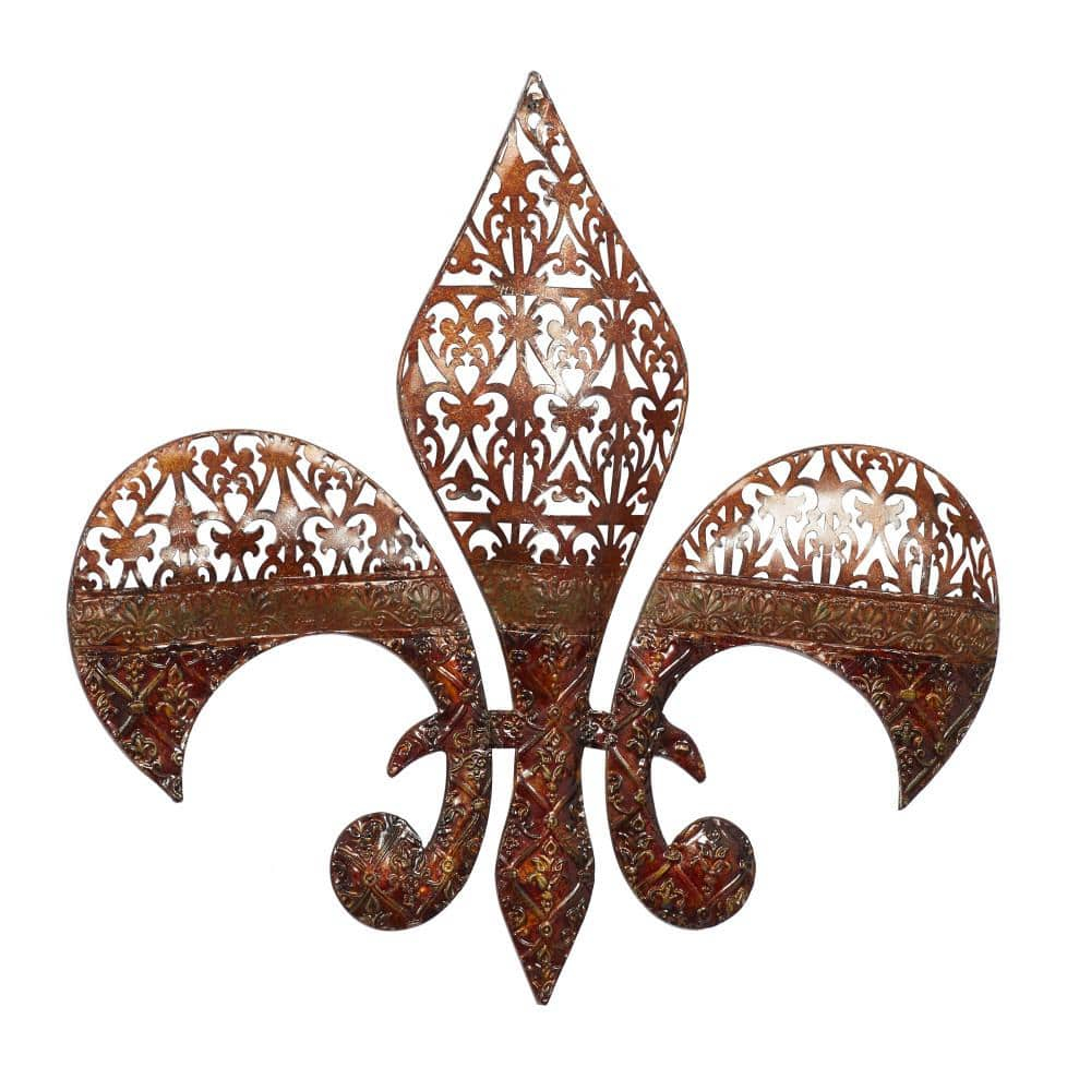 Metal Wall Decor Excellent Fleur Di Lis On Metal Wall Decor