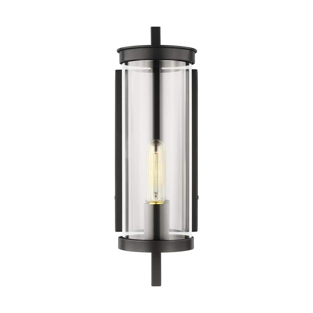 Single Light Cylinder Outdoor Wall Light