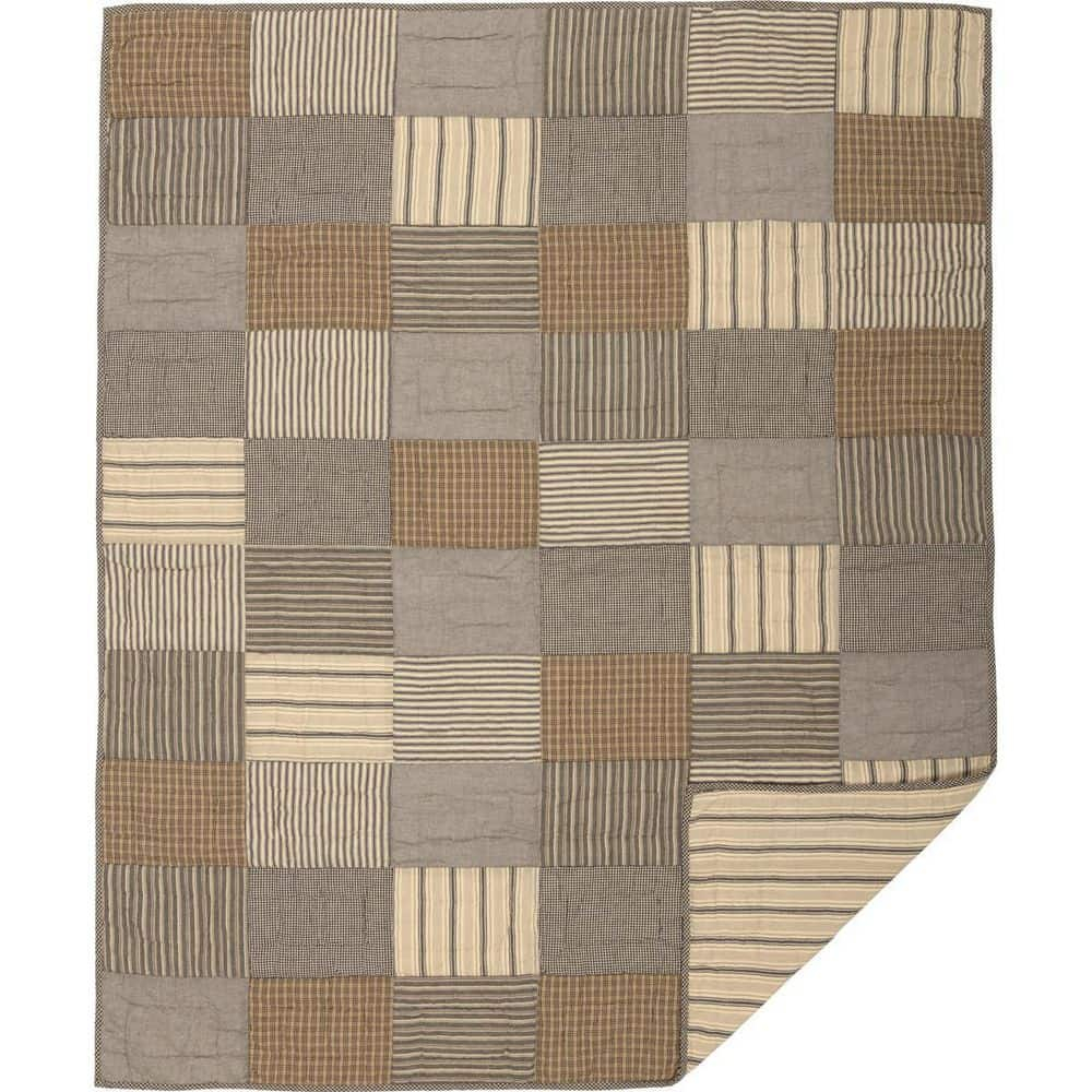 VHC Brands Sawyer Mill Handmade Throw Blanket