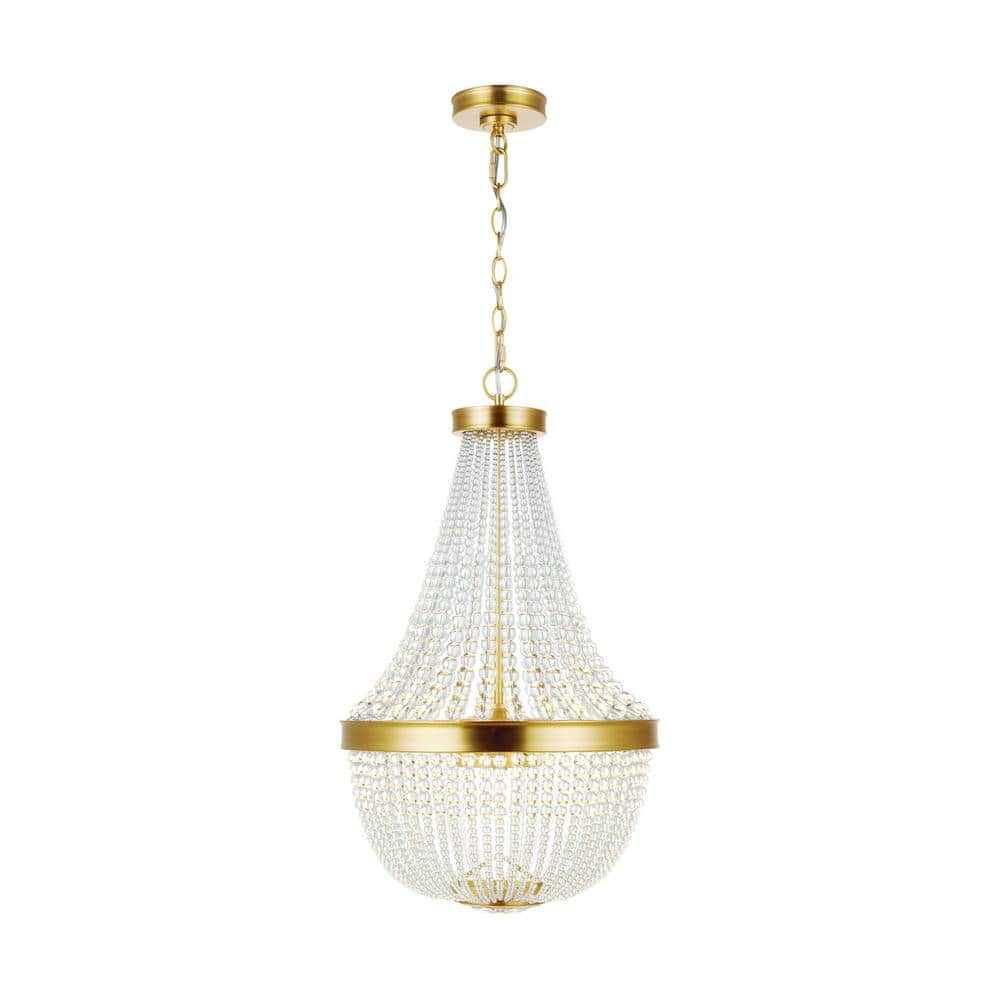 Carina 6 - Light Dimmable Empire Chandelier