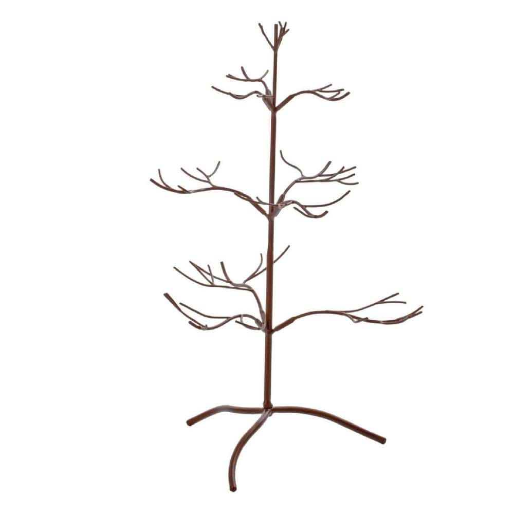 Tripar 25 in. Metal Tree, Brown