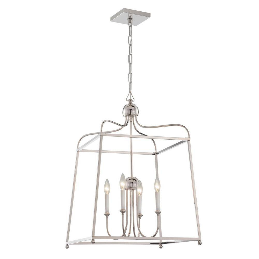 Crystorama Lighting - Four Light Chandelier - Chandelier - Sylvan - Four Light