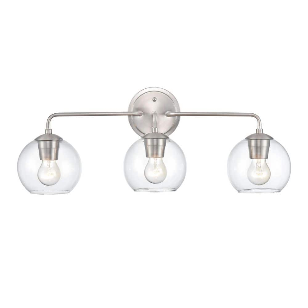 Millennium Lighting 3 - Light Vanity in  Brushed Nickel