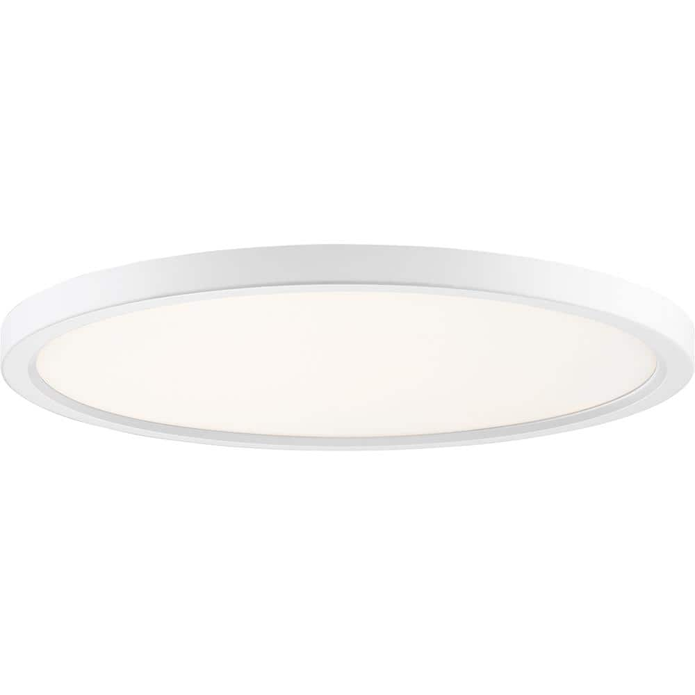 Quoizel Lighting Outskirts 1 - Light Flush Mount in  Fresco