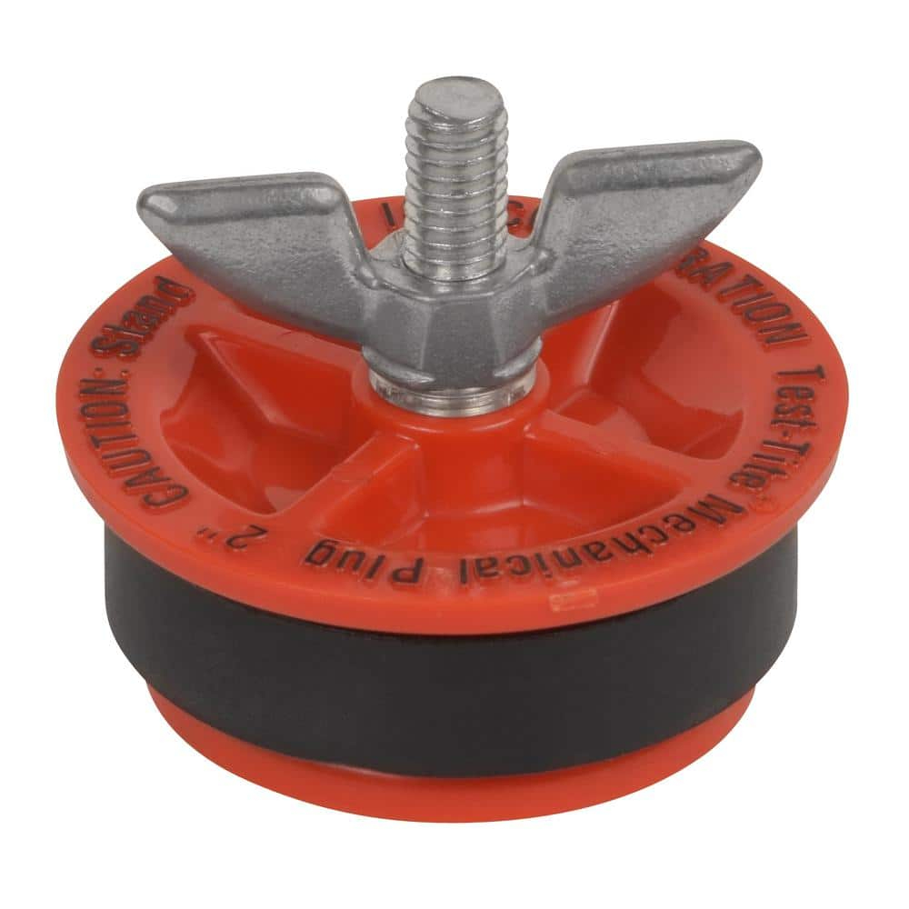 4-Inch Black and Red ABS Mechanical Test Plug