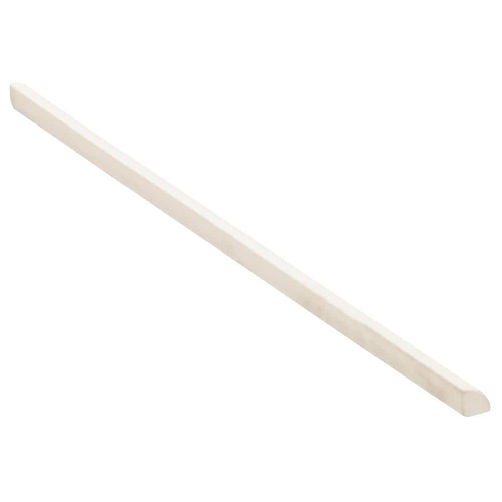 Bond Tile Chord Matter 0.47 in. x 11.81 in. Matte Porcelain Wall Quarter Round Bullnose Tile