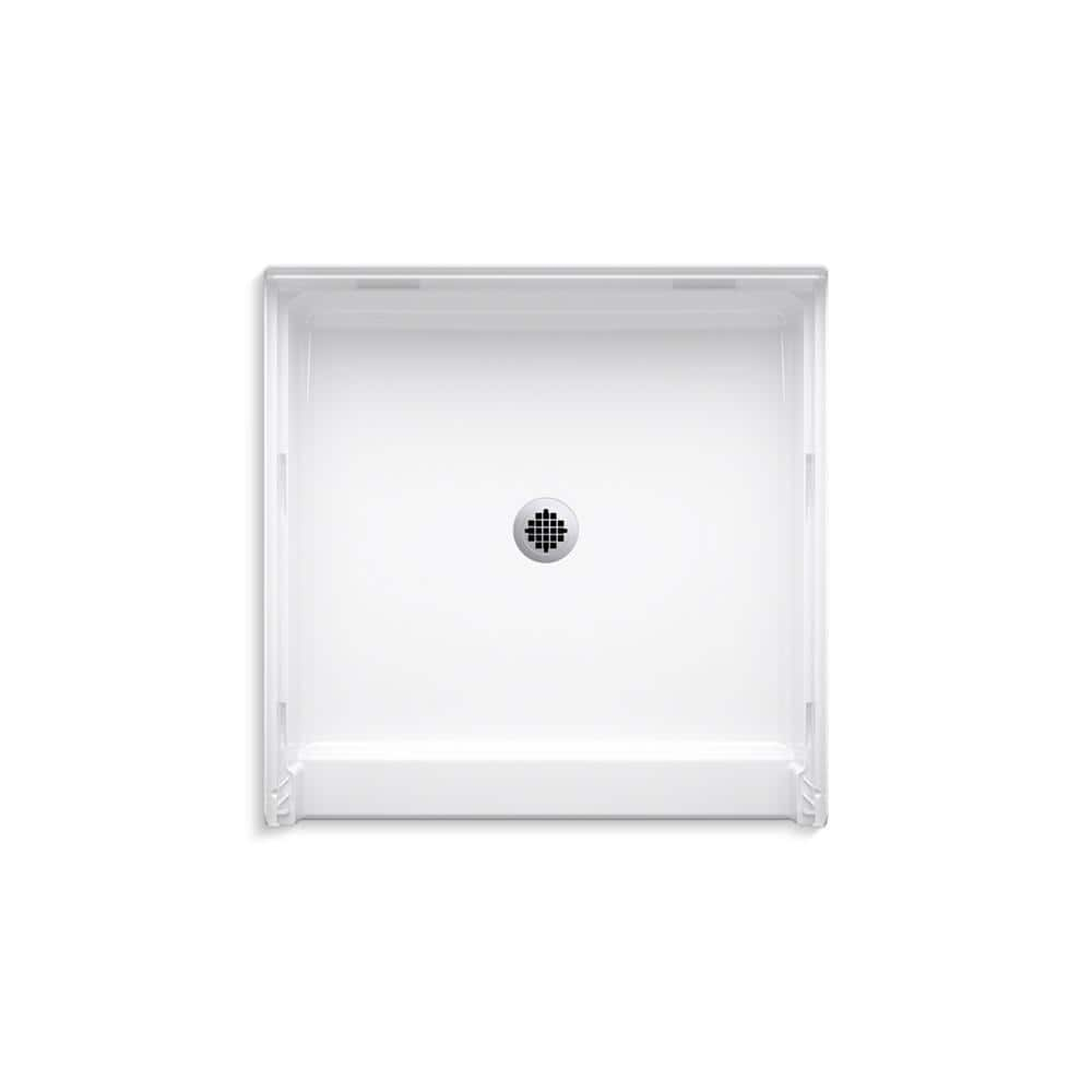 Sterling 36" x 36" White High-Gloss Shower Base