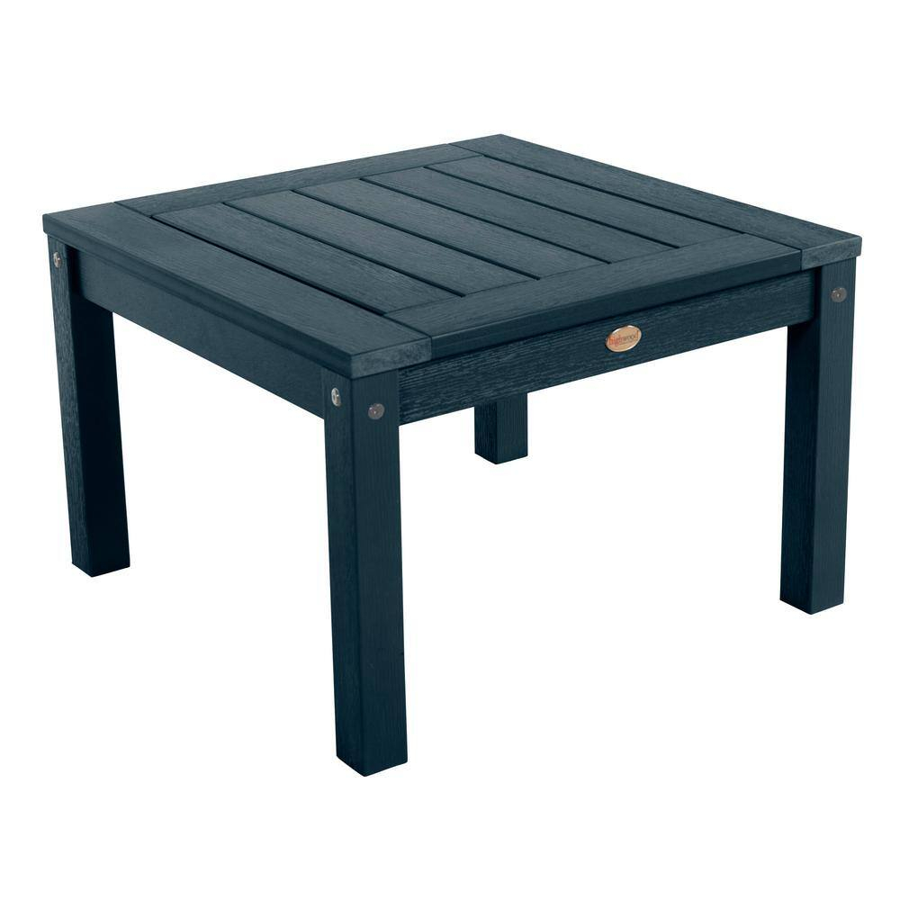 Highwood Adirondack Side Table - 24" W x 24" L x 16" H, Outdoor, Eco-friendly, Synthetic Wood
