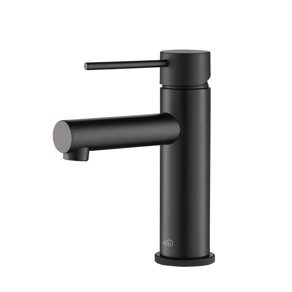 Kibi Circular X Single Handle Bathroom Vanity Sink Faucet