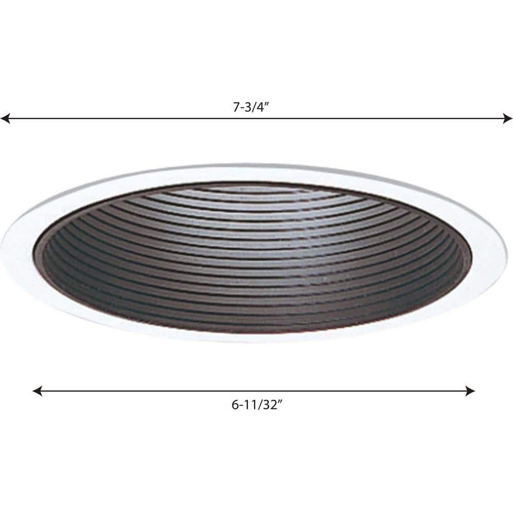 6" Step Baffle Trim for 6" Housing (P87/P187/P83/P88/P821/P62)