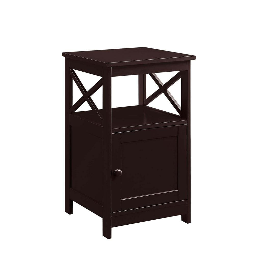Convenience Concepts Oxford End Table with Cabinet