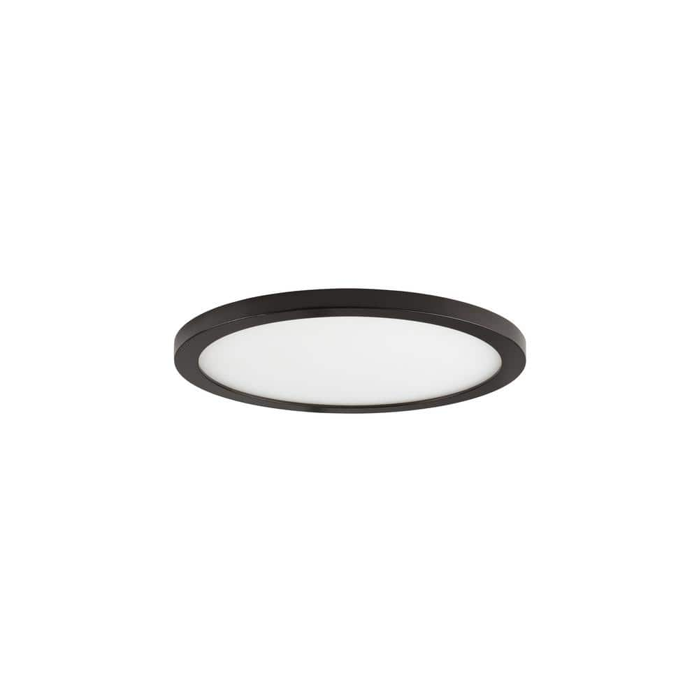 Maxim Lighting - Wafer - 10W 1 LED Round Flush Mount-0.5 Inches Tall and 5.5