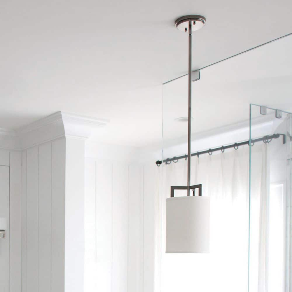 1 Light Small Pendant In Transitional Style 7 Inches Wide By 11.75 Inches High-Antique Nickel Finish Hinkley Lighting 3207An