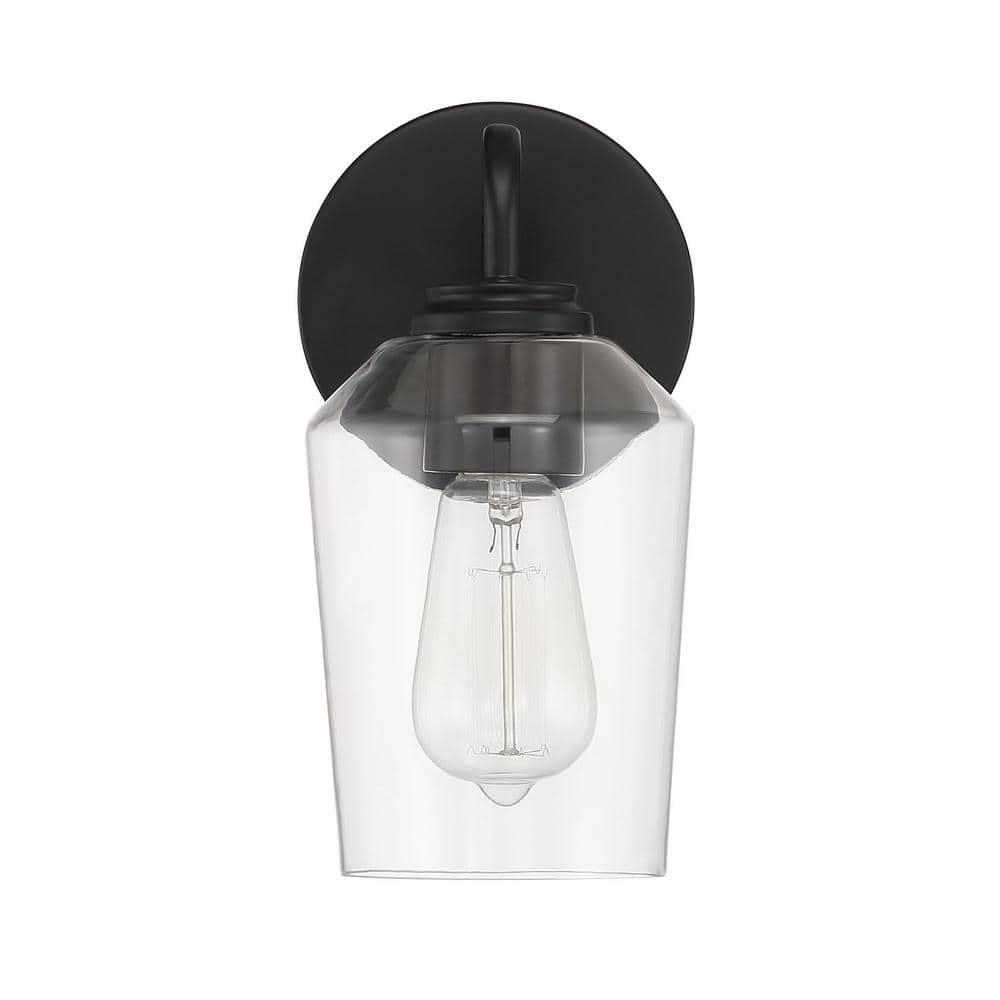 Craftmade Lighting Shayna 1 - Light Wall Light in  Flat Black