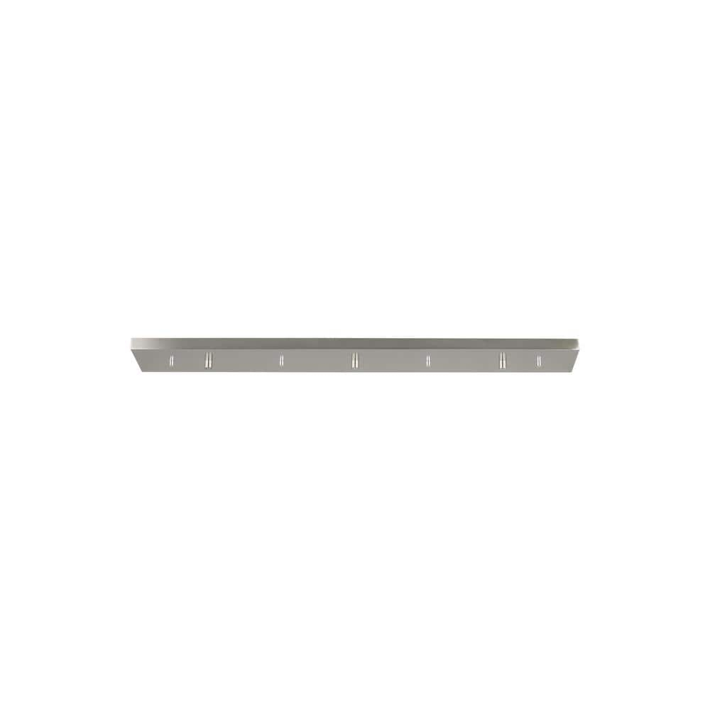 Generation Lighting 7449603-962 Accessory - 36 Inch 3 Port Linear Canopy, Brushed Nickel Finish