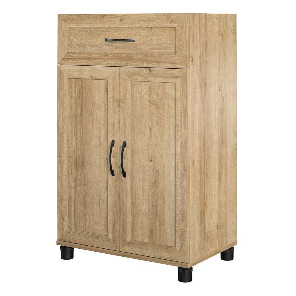 Systembuild Evolution Lory Framed 2 Door/1 Drawer Base Cabinet in Natural