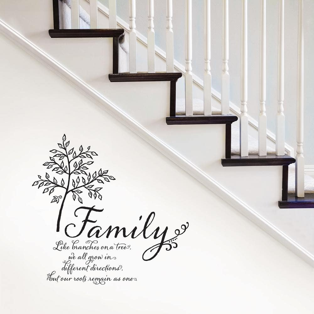 WallPops! Family Tree Quote Wall Decals