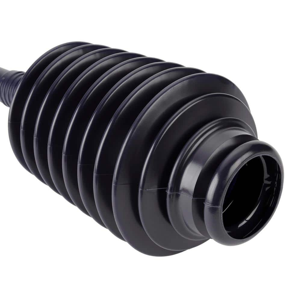 Impact 9205 Deluxe Professional 11.2 in. x 6 in. Polyethylene Plunger - Black
